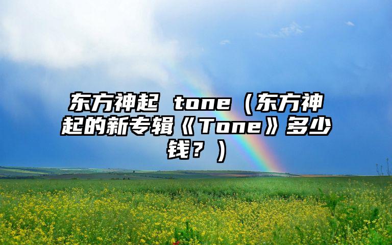 东方神起 tone（东方神起的新专辑《Tone》多少钱？）