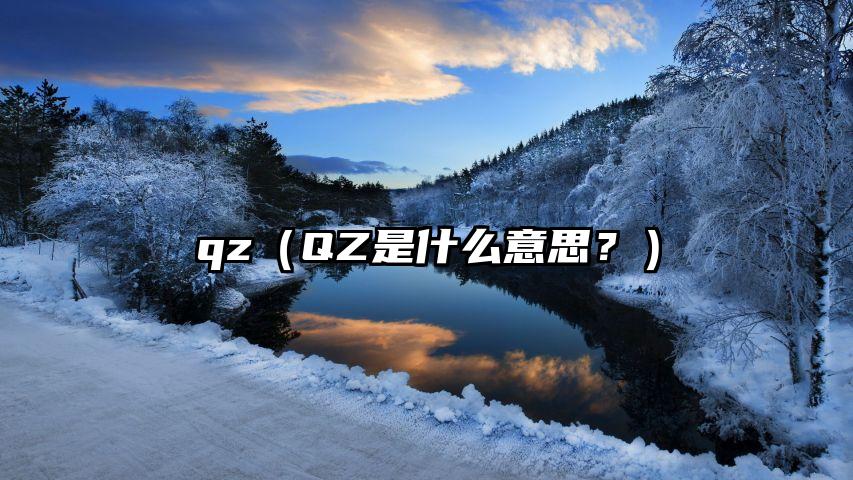 qz（QZ是什么意思？）