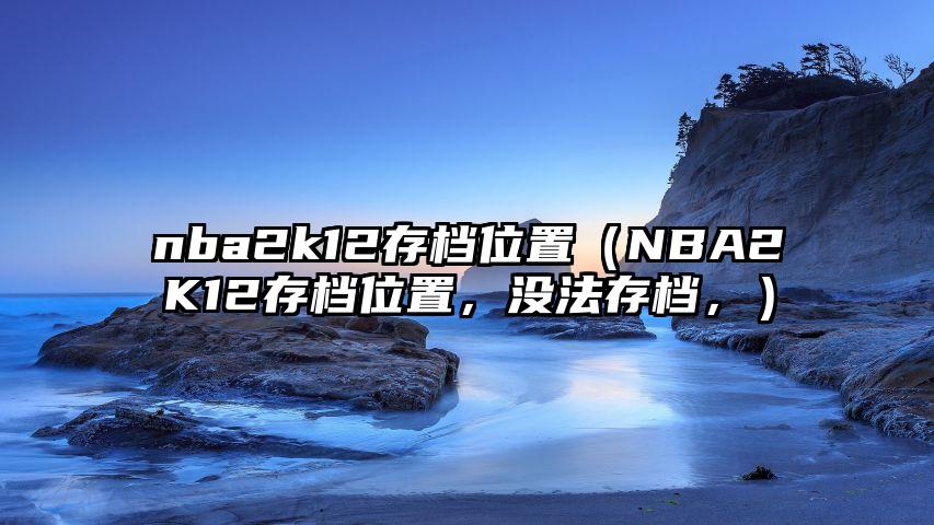 nba2k12存档位置（NBA2K12存档位置，没法存档，）