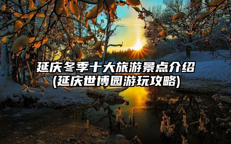 延庆冬季十大旅游景点介绍(延庆世博园游玩攻略)