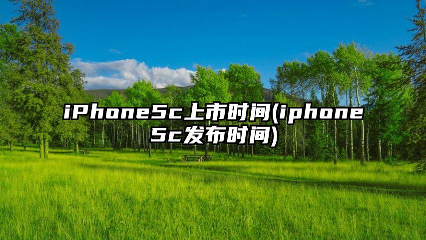 iPhone5c上市时间(iphone5c发布时间)