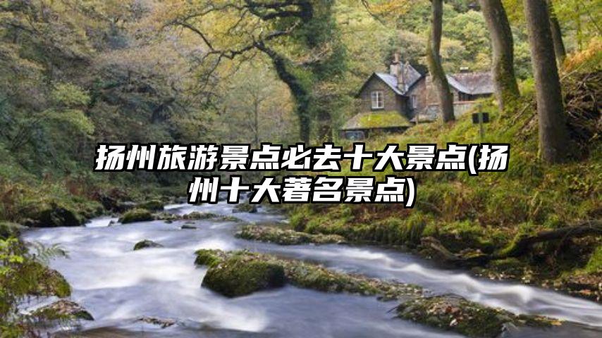 扬州旅游景点必去十大景点(扬州十大著名景点)