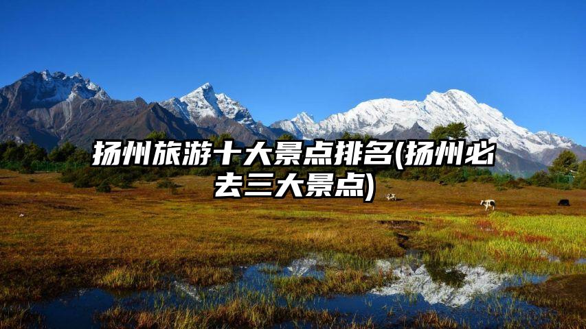扬州旅游十大景点排名(扬州必去三大景点)